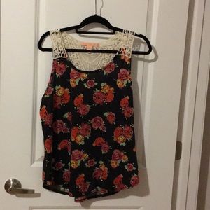 Floral tank top